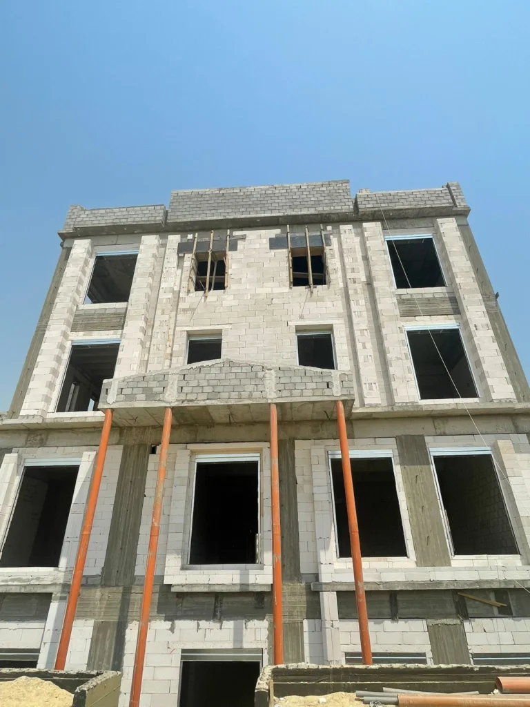 مرحلة أعمال البلوك
